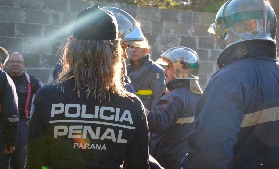 Polícia Penal do Paraná promove capacitação de combate a incêndio no ambiente prisional