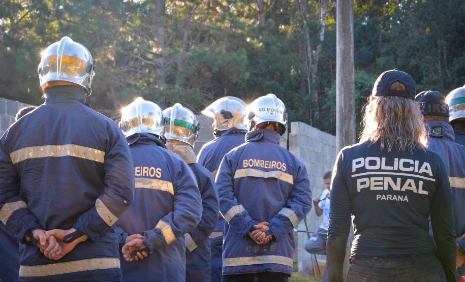 Polícia Penal do Paraná promove capacitação de combate a incêndio no ambiente prisional