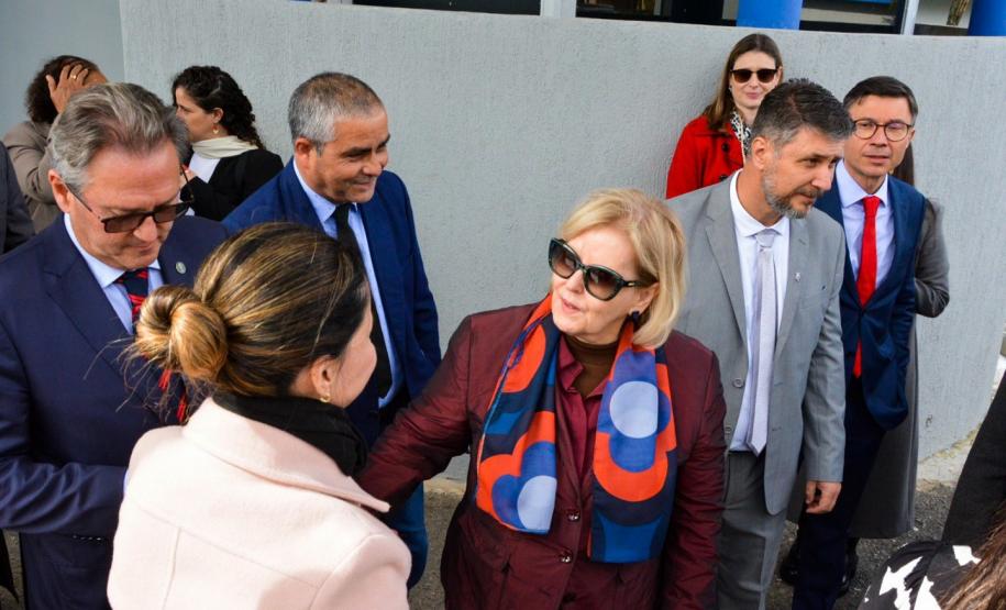 Ministra Rosa Weber realiza visita técnica no Complexo Médico Penal em Pinhais