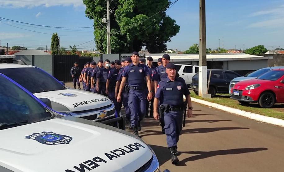 Polícia Penal do Paraná ministra instruções de técnicas não letais a 60 alunos da Guarda Municipal de Londrina