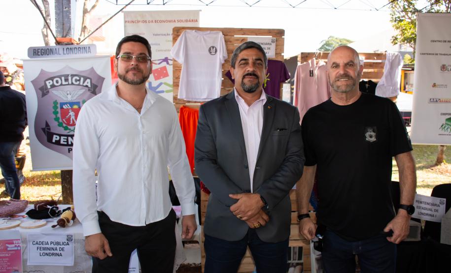Polícia Penal expõe trabalhos desenvolvidos por apenados de Londrina no programa Paraná em Ação