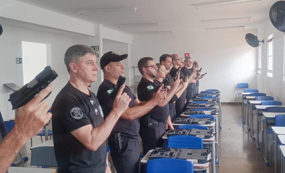 Policiais penais de Maringá são capacitados em habilitação de pistola