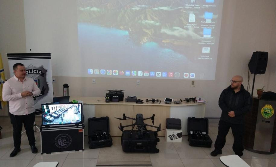 Polícia Penal do Paraná capacita 12 policiais a operar drones em Francisco Beltrão
