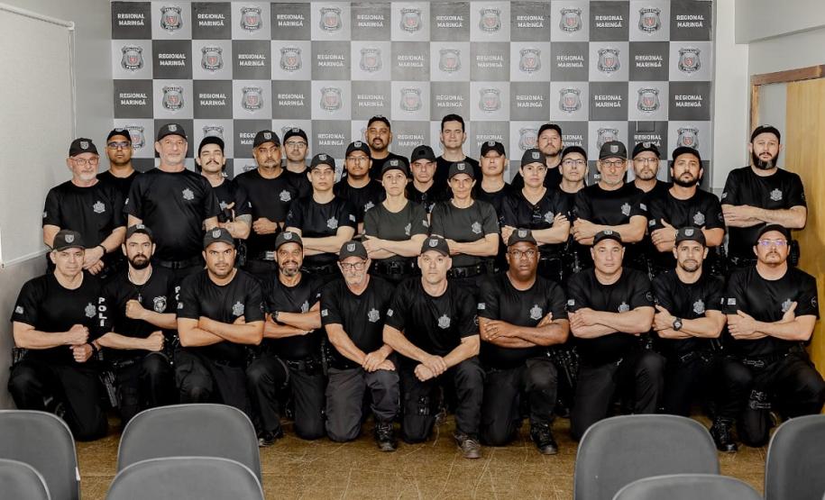 Polícia Penal forma mais 30 policiais no Curso de Transição em Operações, em Maringá