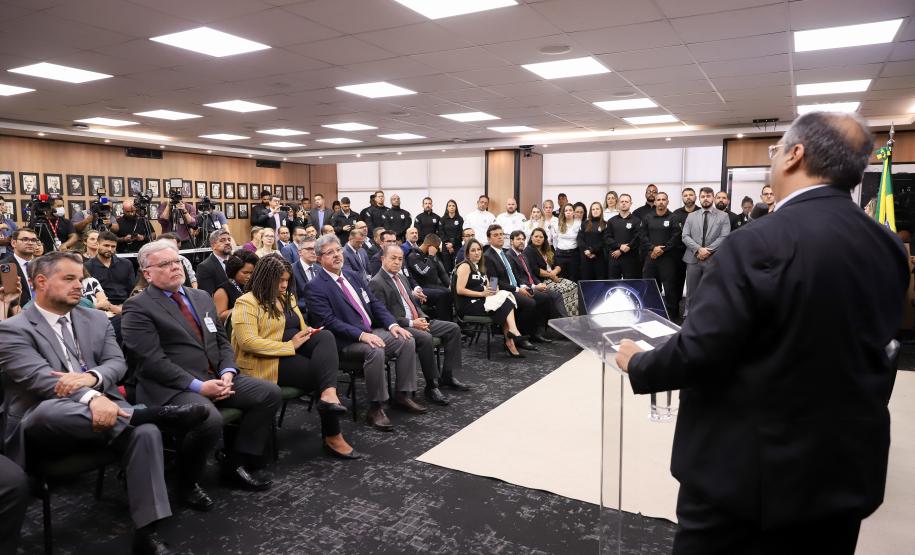 Polícia Penal do Paraná participa do lançamento do programa Força Penal Nacional