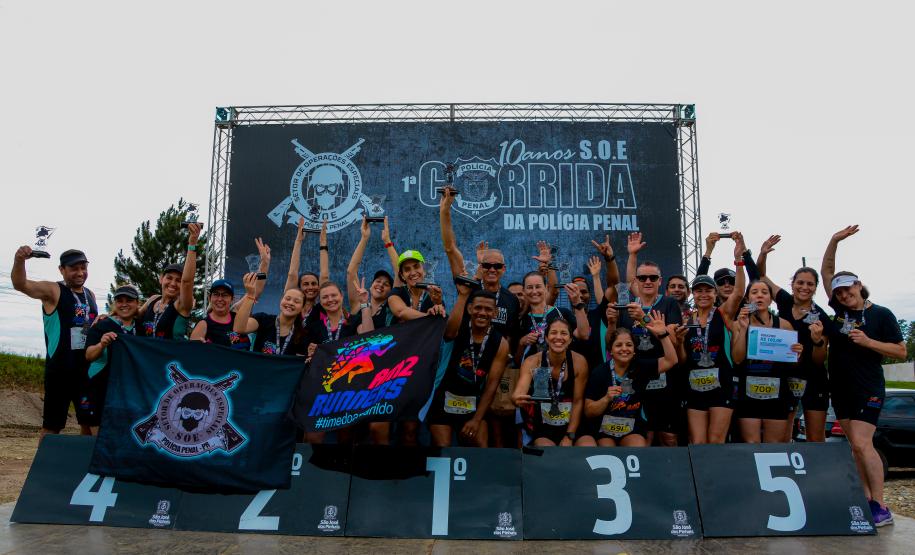 Corrida da Polícia Penal foi sucesso no feriado e teve 285 participantes envolvendo forças policiais e a comunidade