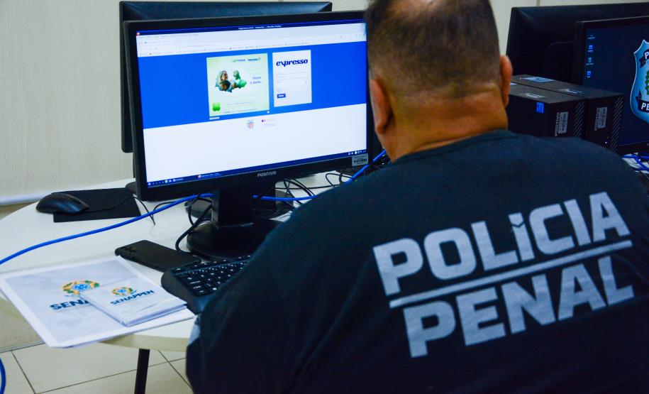 Servidores da Polícia Penal do Paraná recebem treinamento de estatística de dados do Senappen
