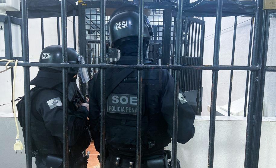 Polícia Penal participa de operação integrada contra organização criminosa no Sudoeste do Estado