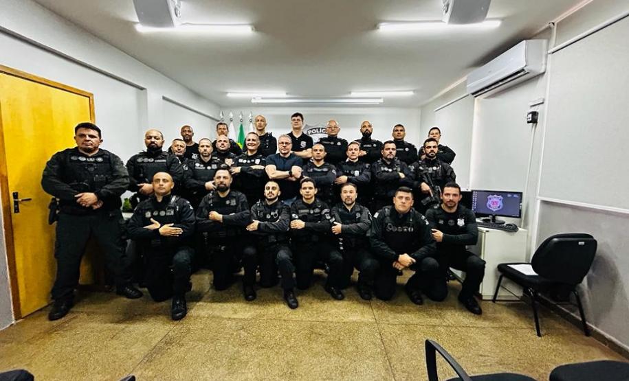 Grupo de Operações Especiais da Polícia Penal recebe menção honrosa do Poder Legislativo em Maringá