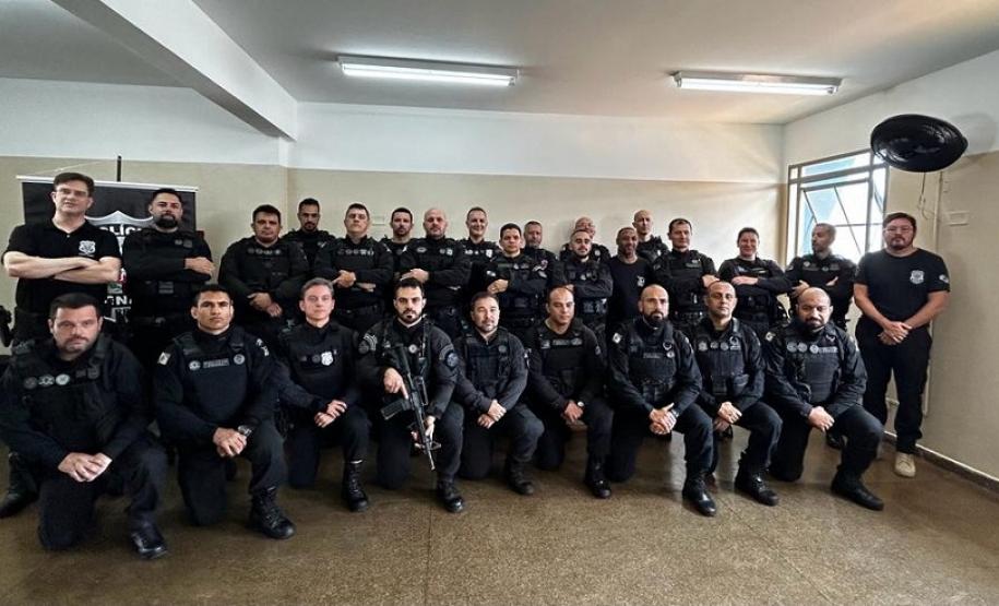 Grupo de Operações Especiais da Polícia Penal recebe menção honrosa do Poder Legislativo em Maringá