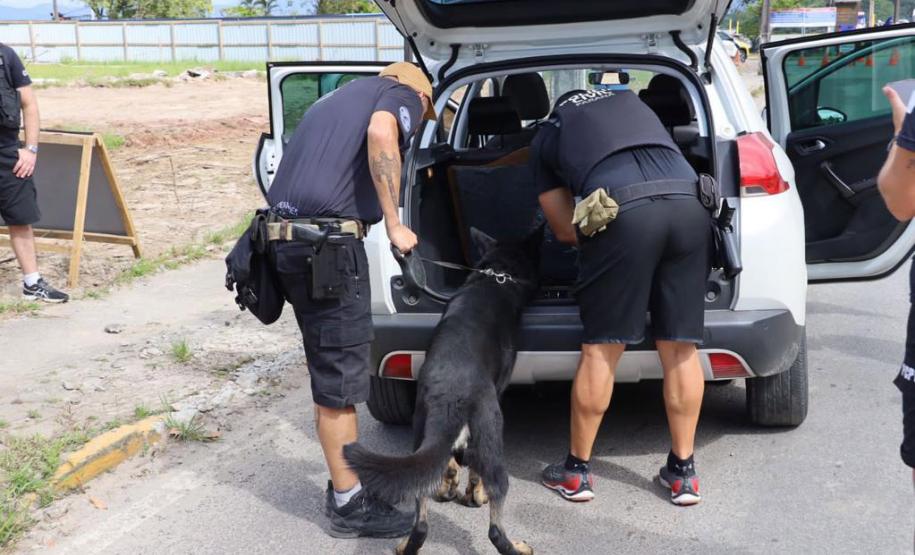Com abordagens, forças policiais promovem primeira ação do Verão Maior Paraná