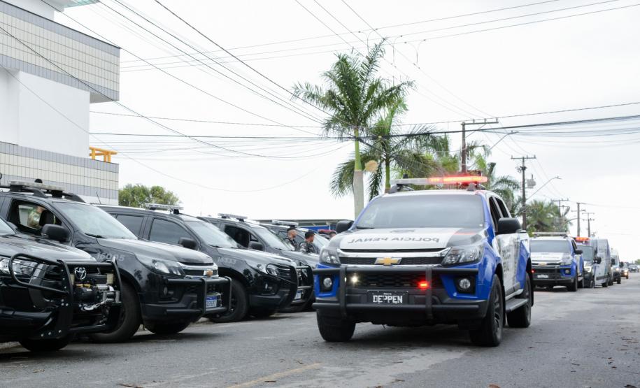 Polícia Penal do Paraná compõe operação integrada no litoral contra o crime organizado