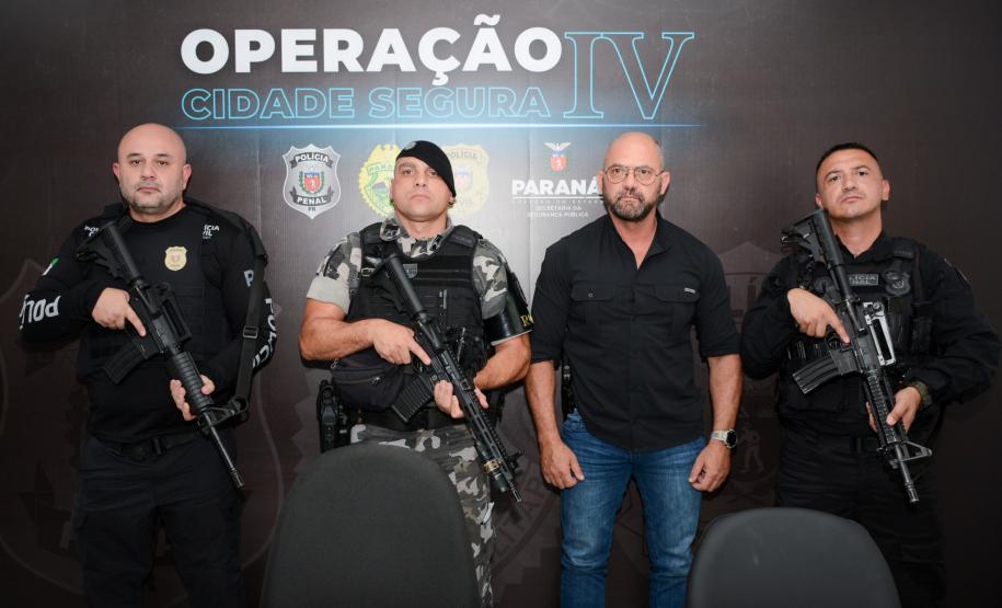 Polícia Penal do Paraná compõe operação integrada no litoral contra o crime organizado