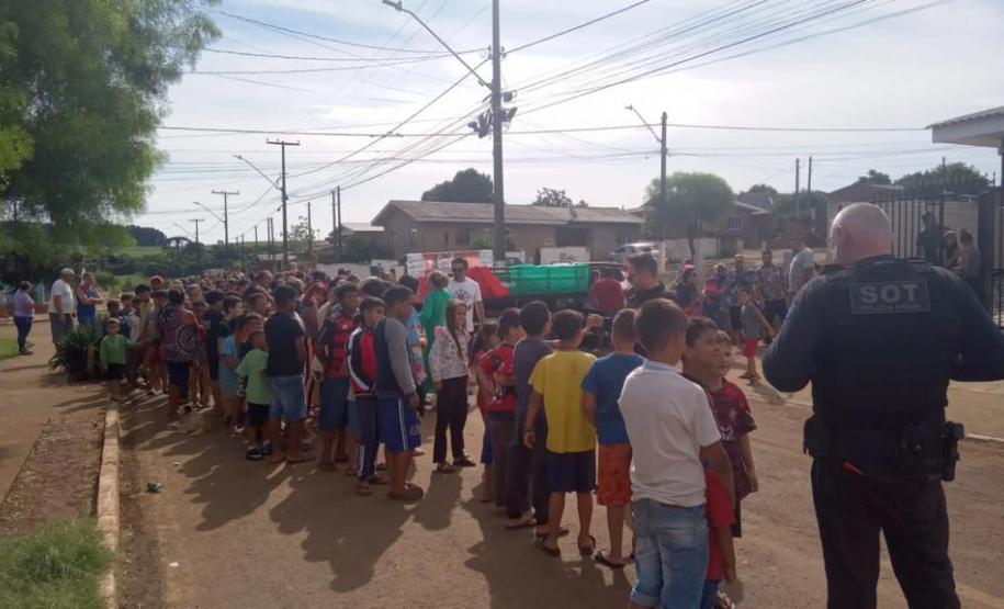 Polícia Penal do Paraná promove ações sociais de natal à comunidade