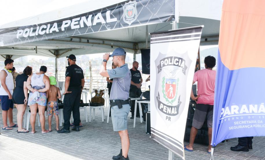 Exposição da Polícia Penal em conjunto com as demais forças policiais irá acontecer em Caiobá neste sábado