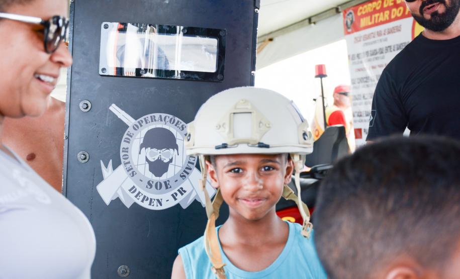 Litoral do Paraná terá exposições das forças de segurança durante o verão