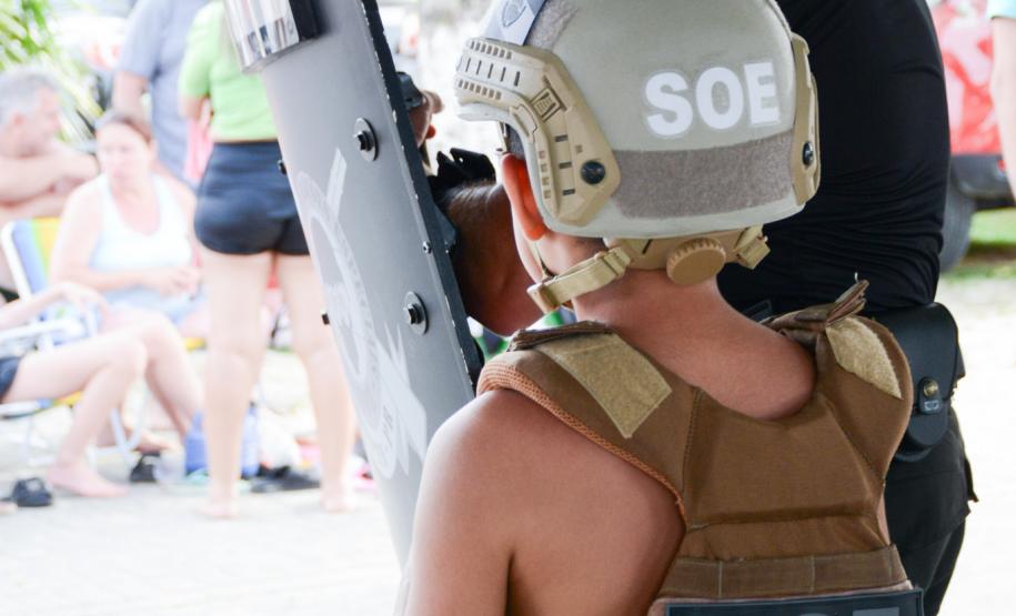 Litoral do Paraná terá exposições das forças de segurança durante o verão