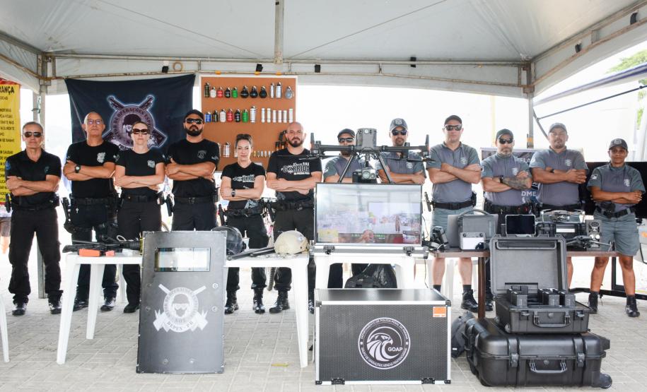 Litoral do Paraná terá exposições das forças de segurança durante o verão