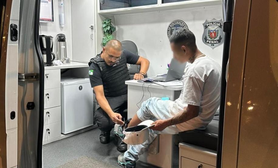 Polícia Penal do Paraná fiscaliza 386 monitorados durante feriado de carnaval