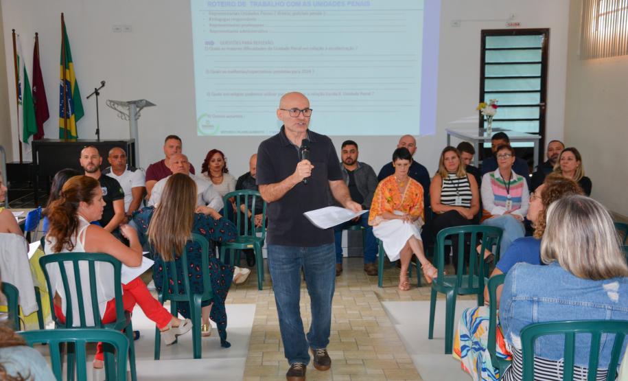 Semana Pedagógica do sistema prisional visa fortalecer a educação nas unidades penitenciárias do Paraná