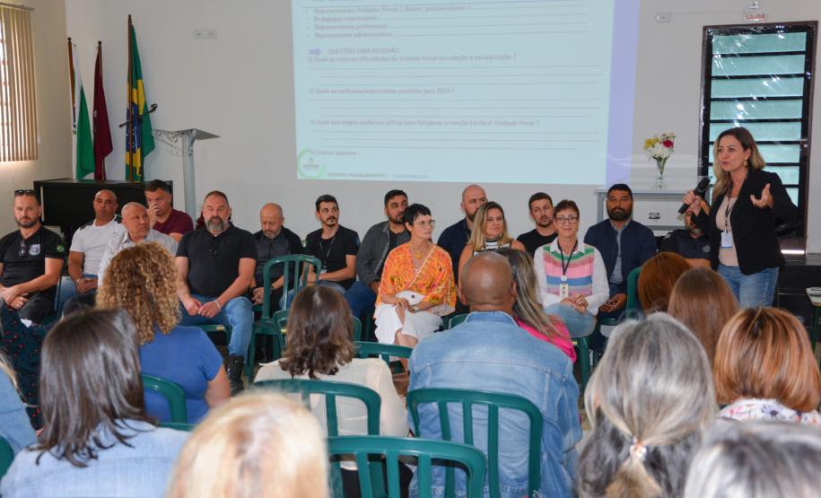 Semana Pedagógica do sistema prisional visa fortalecer a educação nas unidades penitenciárias do Paraná