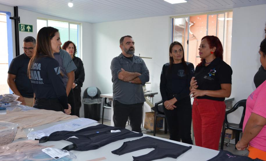 Policiais penais do Mato Grosso do Sul visitam sistema prisional do Paraná para troca de experiências