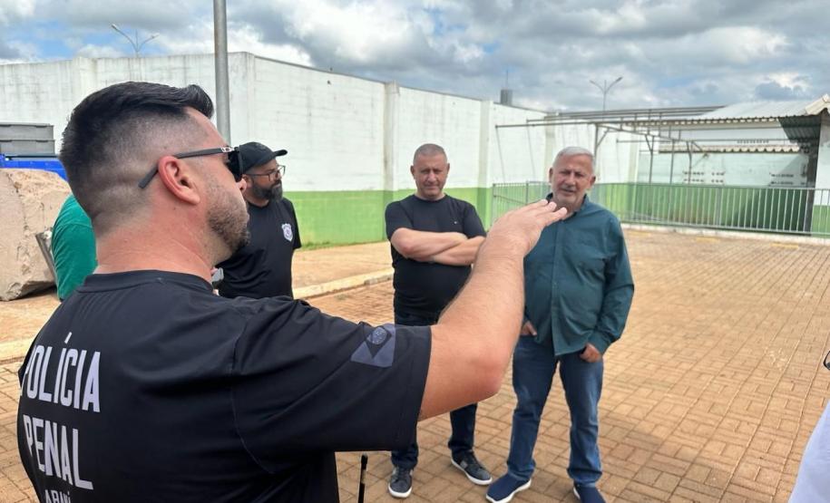 Polícia Penal firma parceria com comunidade Libanesa em Foz do Iguaçu