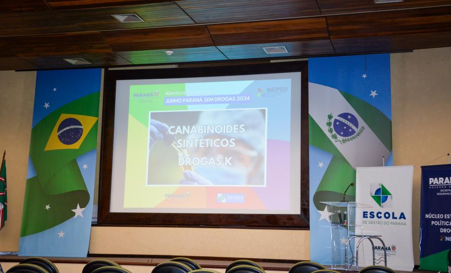 Polícia Penal participa da abertura do Junho Paraná Sem Drogas