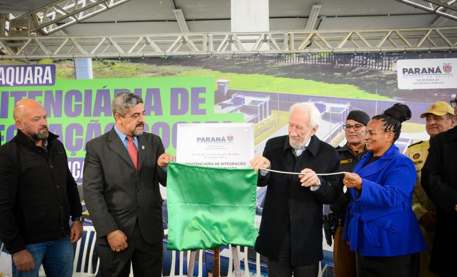 Piana inaugura unidade prisional com 392 vagas no complexo penitenciário de Piraquara