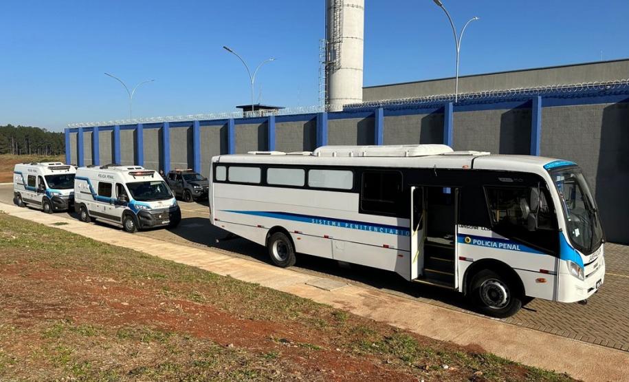 Nova penitenciária de Piraquara recebe 188 detentos da Cadeia Pública