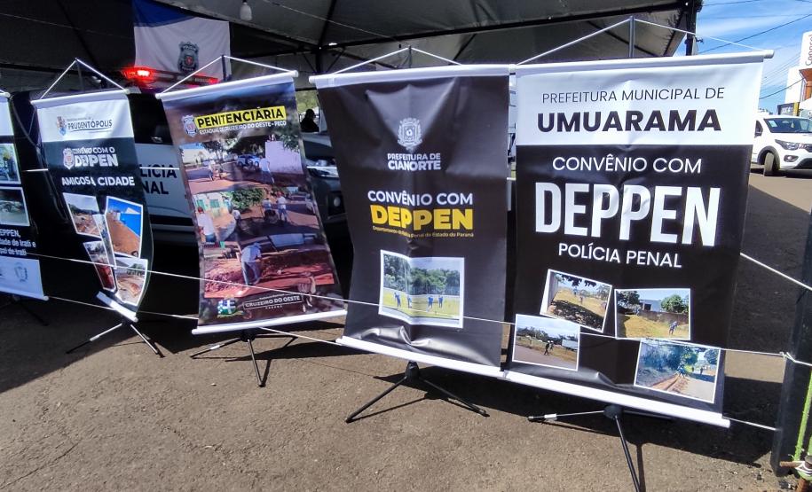 Polícia Penal expõe ações de custódia e reinserção social de apenados na ExpoGoio 2024