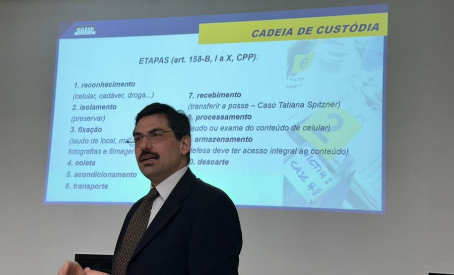 PPPR promove palestra sobre preservação de provas em locais de crime em parceria com Ministério Público