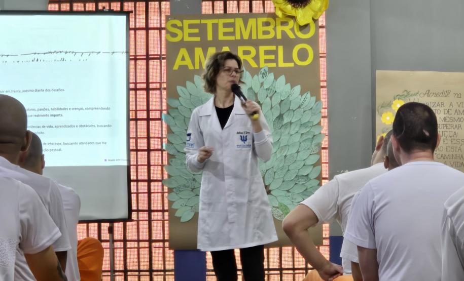 Polícia Penal promoveu ações de valorização da vida no Setembro Amarelo