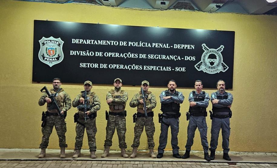 Em operação integrada, Polícia Penal do Paraná e demais forças garantem segurança da reunião do G20 em Foz do Iguaçu