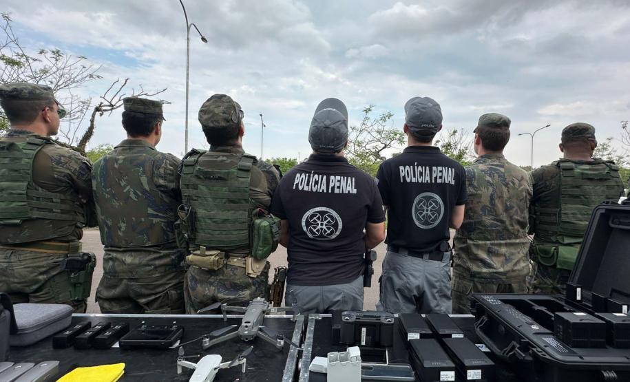 Polícia Penal do Paraná promove curso de drones para outras forças de segurança