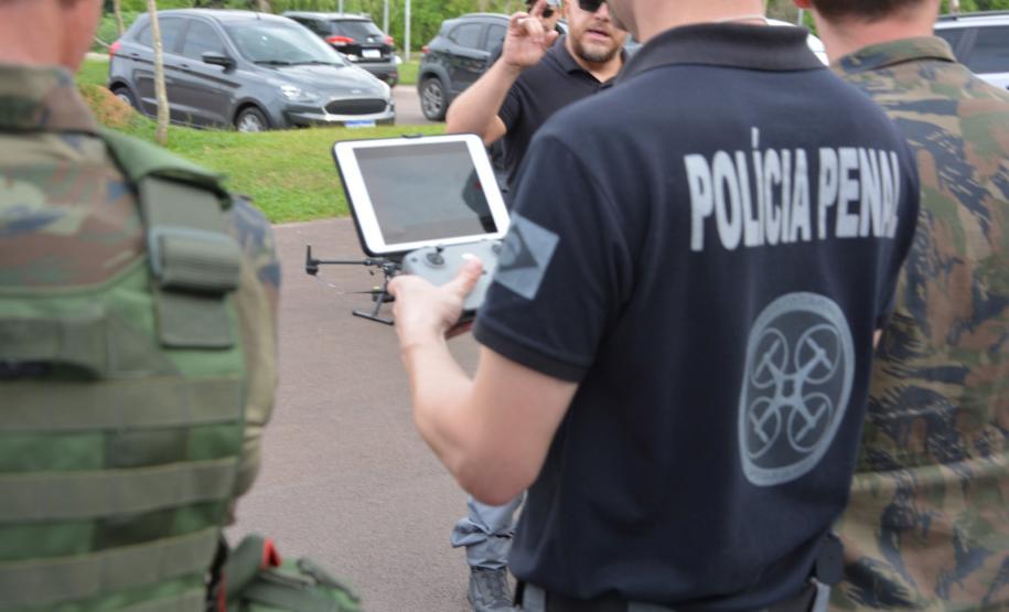 Polícia Penal do Paraná promove curso de drones para outras forças de segurança
