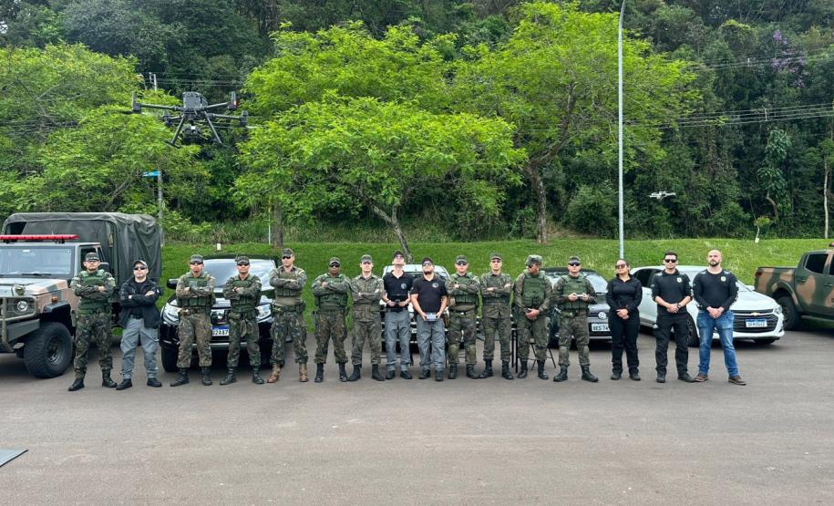 Polícia Penal do Paraná promove curso de drones para outras forças de segurança