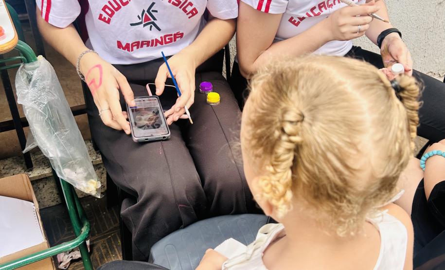 Polícia Penal de Maringá promove tarde de lazer para crianças de egressos e monitorados