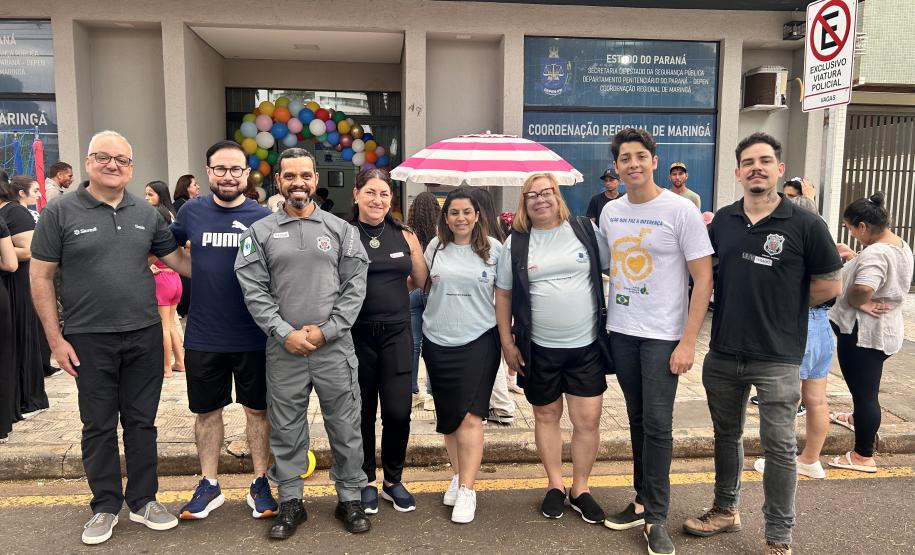 Polícia Penal de Maringá promove tarde de lazer para crianças de egressos e monitorados