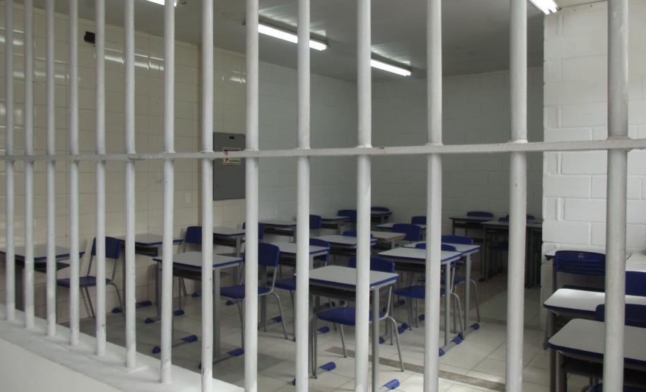 Casa de Custódia de Curitiba inaugura nova sala de aula