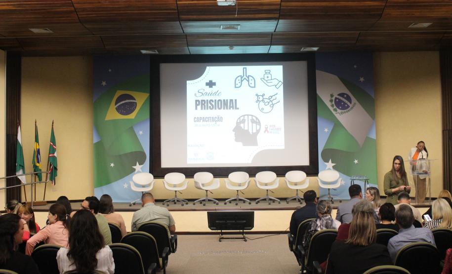 Polícia Penal promove capacitação em Saúde Prisional
