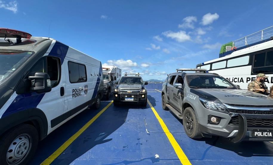 Polícia Penal escoltou mais de 400 pessoas privadas de liberdade no Verão Maior Paraná, até agora