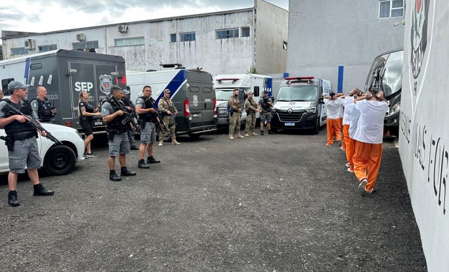 Polícia Penal escoltou mais de 400 pessoas privadas de liberdade no Verão Maior Paraná, até agora