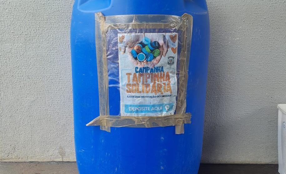 PPPR recolhe tampinhas de plástico em unidades penais em prol de ação social, em Londrina 