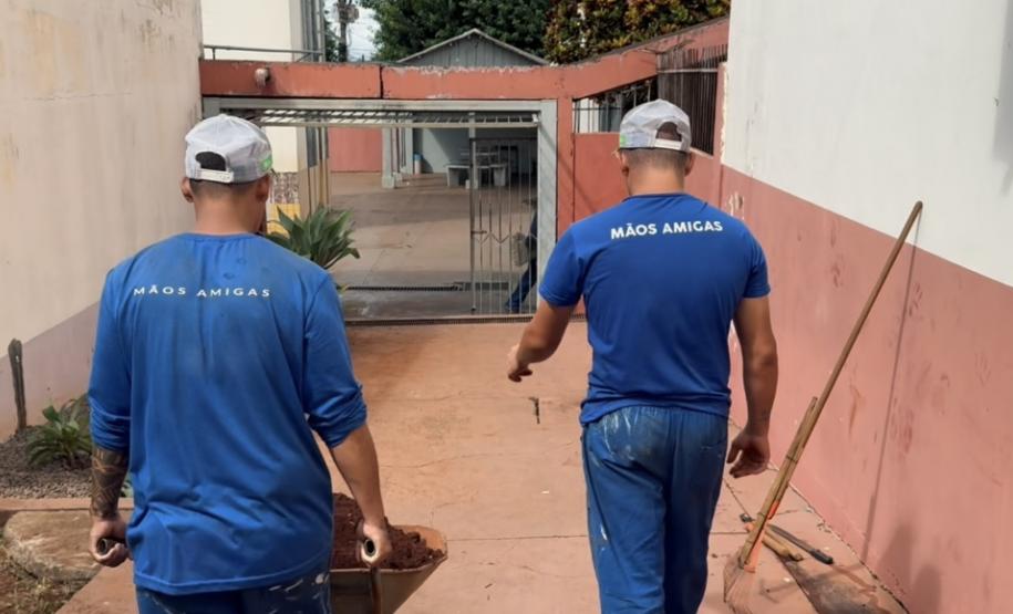 Programa Mãos Amigas promove melhorias em escolas públicas do Paraná e reinserção social de apenados