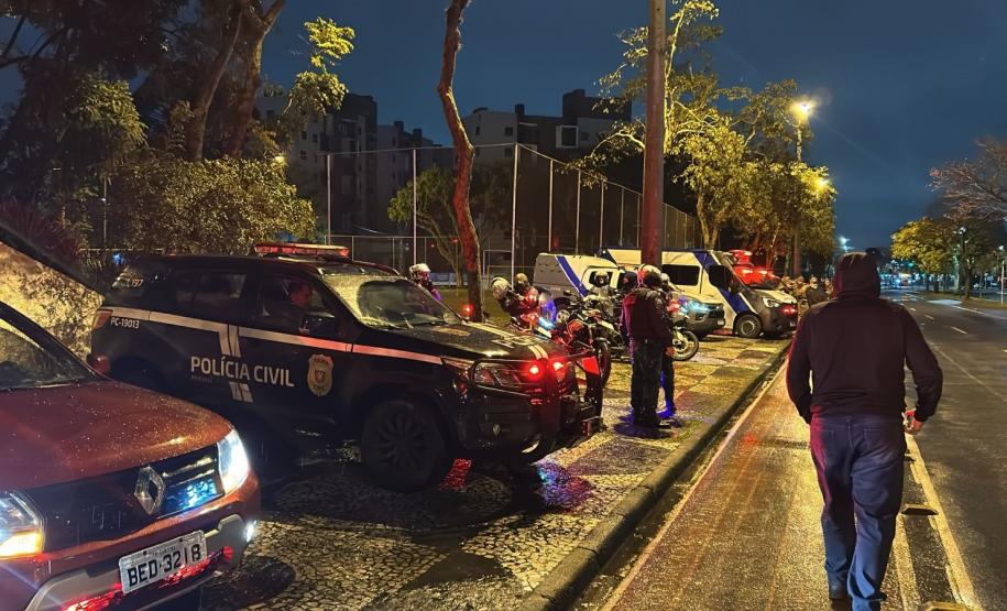 Polícia Penal do Paraná atua em operação integrada no Alto Boqueirão