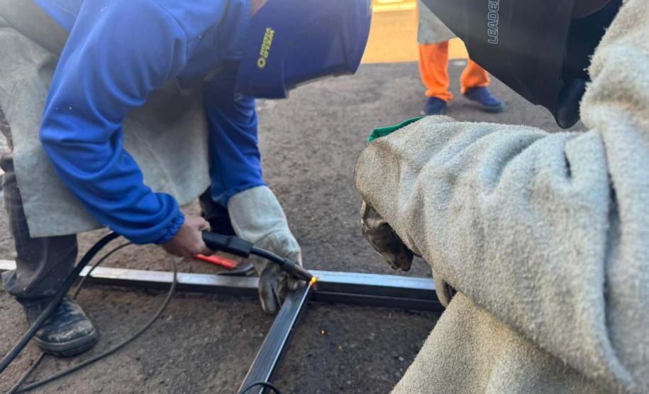 Curso de solda capacita para o mercado pessoas privadas de liberdade em Cascavel