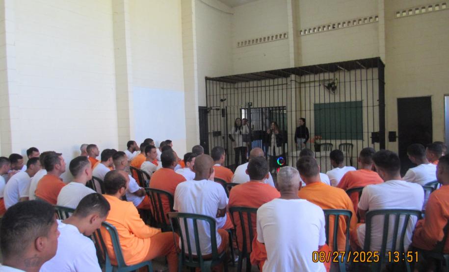Semana Cultural “Luz do Saber” promove reflexão e integração na Penitenciária Estadual de Cruzeiro do Oeste