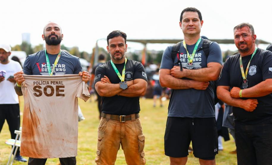 Polícia Penal do Paraná se destaca na 5ª Edição da Prova Militar de Ferro em Maringá