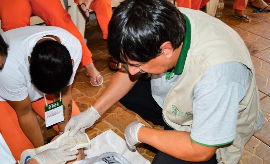 Custodiadas da Cadeia Pública de Altônia participam de curso de Primeiros Socorros 